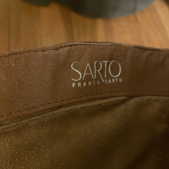 Franco Meyer Knee High Boot Sz 7.5M - Hand-Finished Leather, Back Zip - Picture 6 of 7